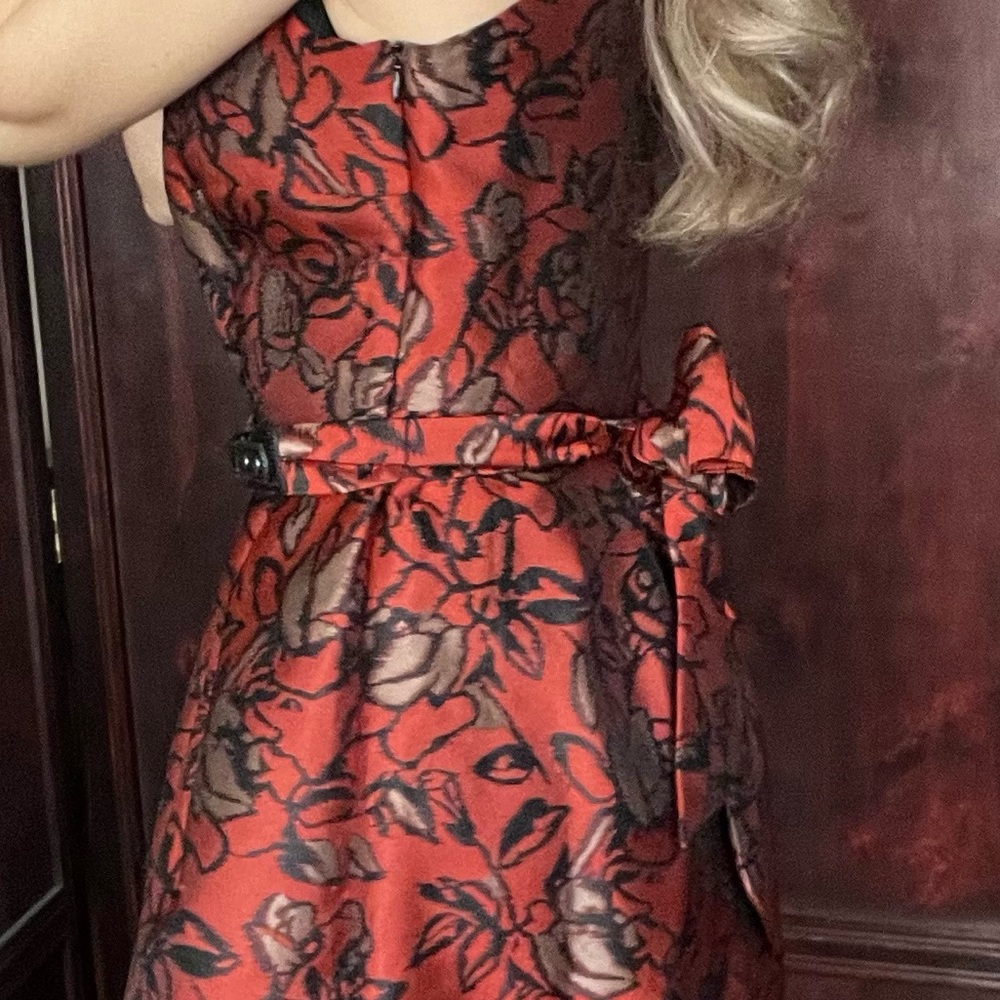 Great for Christmas Party - 🎊 Eva Franco Deep Red dress! Size 2. - Picture 5 of 11
